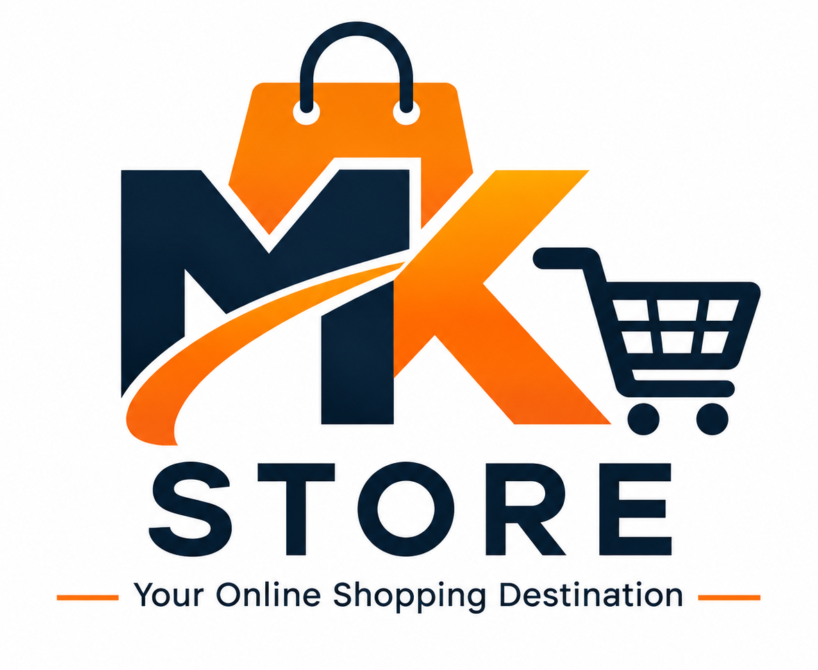 modern mk store e‑commerce logo
